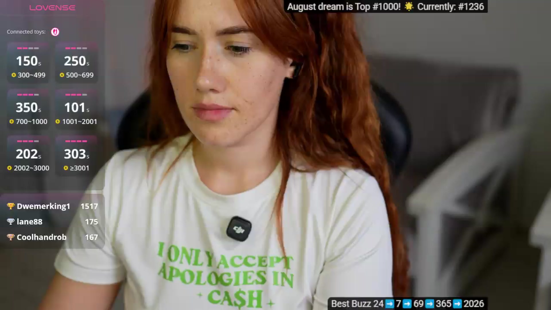 Gallery image thumbnail from Geek_MISS's myfreecams stream on, 08/30/2026, 16:21 image 12 of 20
