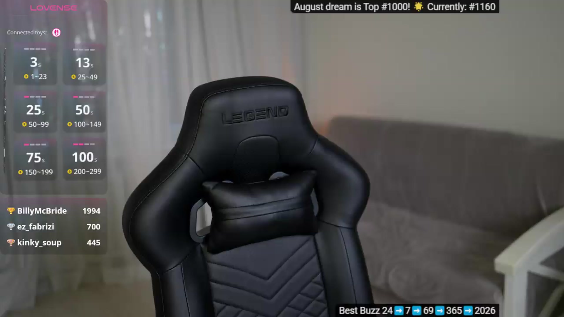 Gallery image thumbnail from Geek_MISS's myfreecams stream on, 08/31/2026, 06:32 image 17 of 20