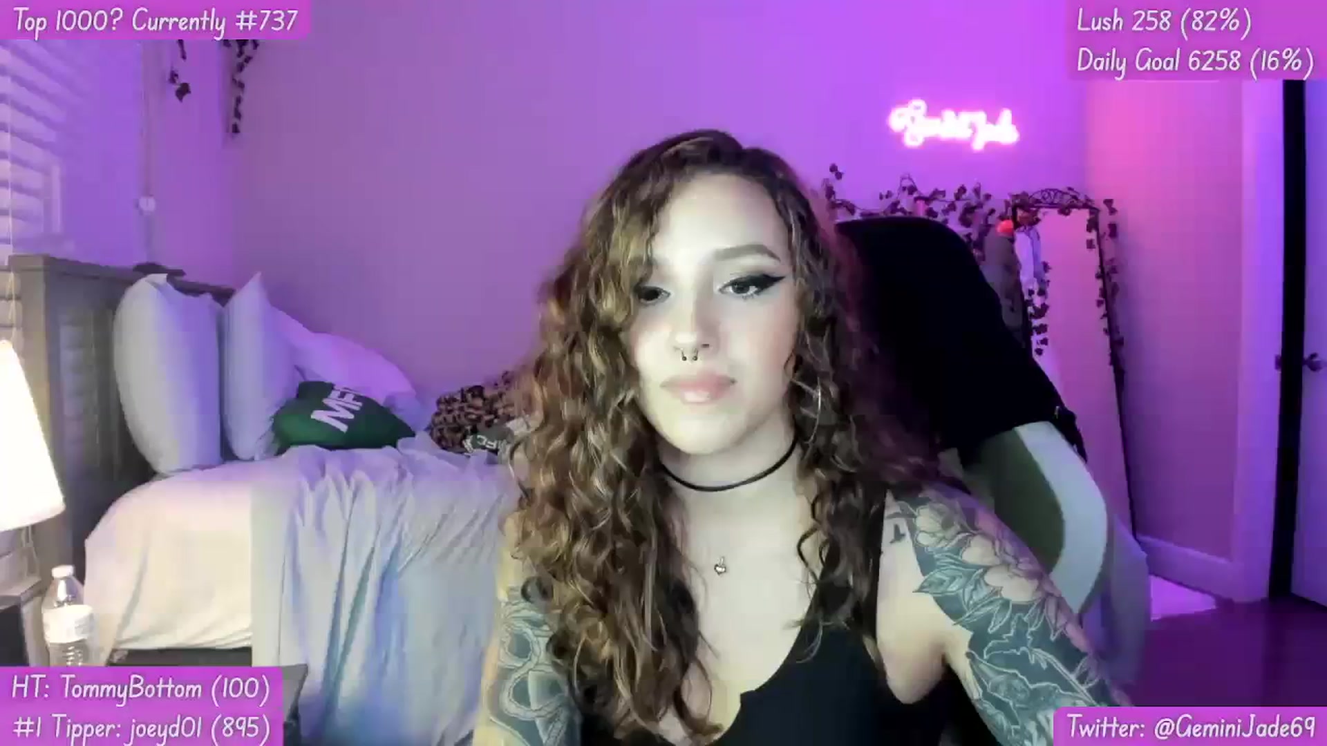 Gallery image thumbnail from GeminiJade69's myfreecams stream on, 08/03/2023, 04:54 image 17 of 20