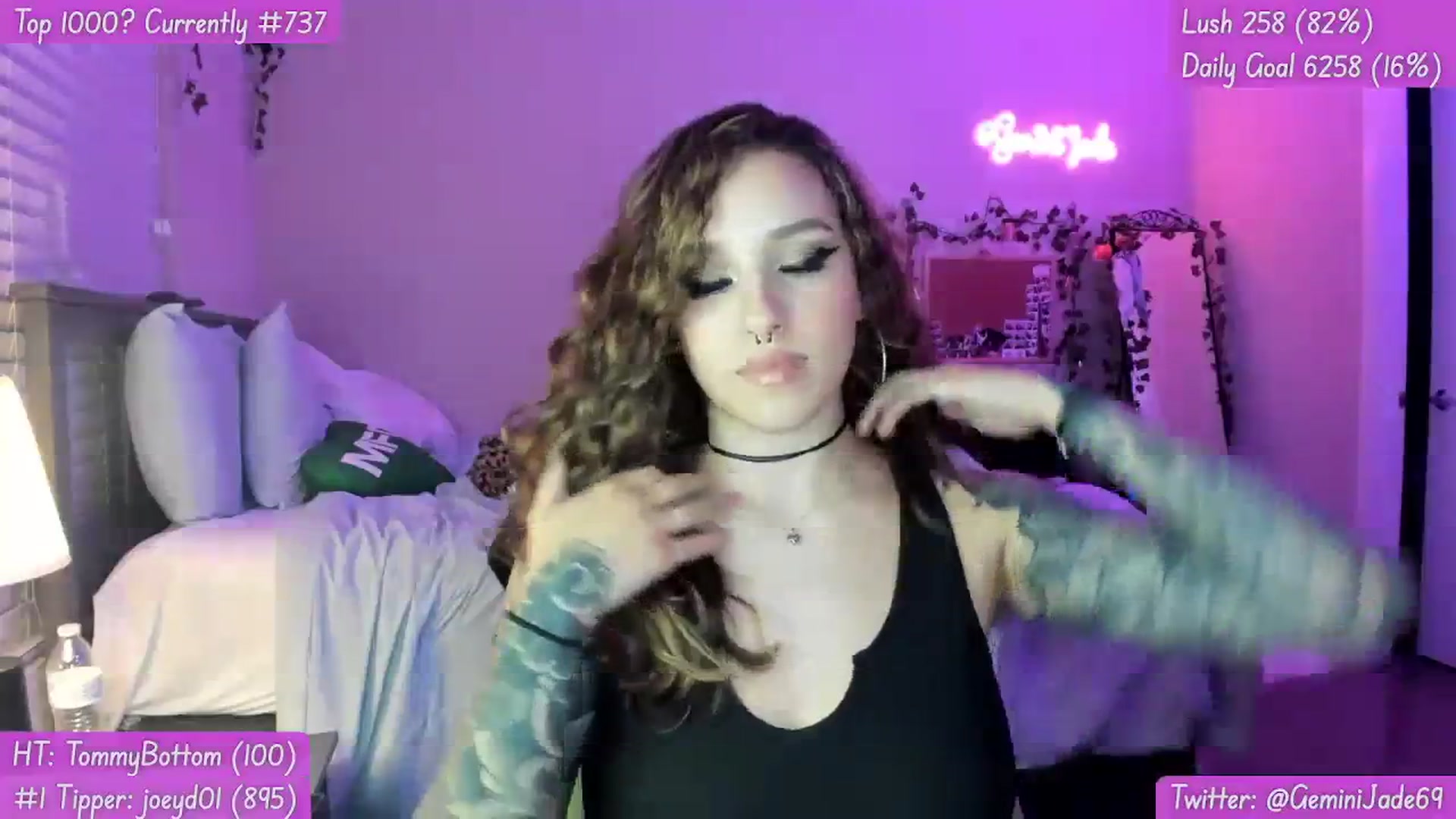 Gallery image thumbnail from GeminiJade69's myfreecams stream on, 08/03/2023, 04:54 image 18 of 20