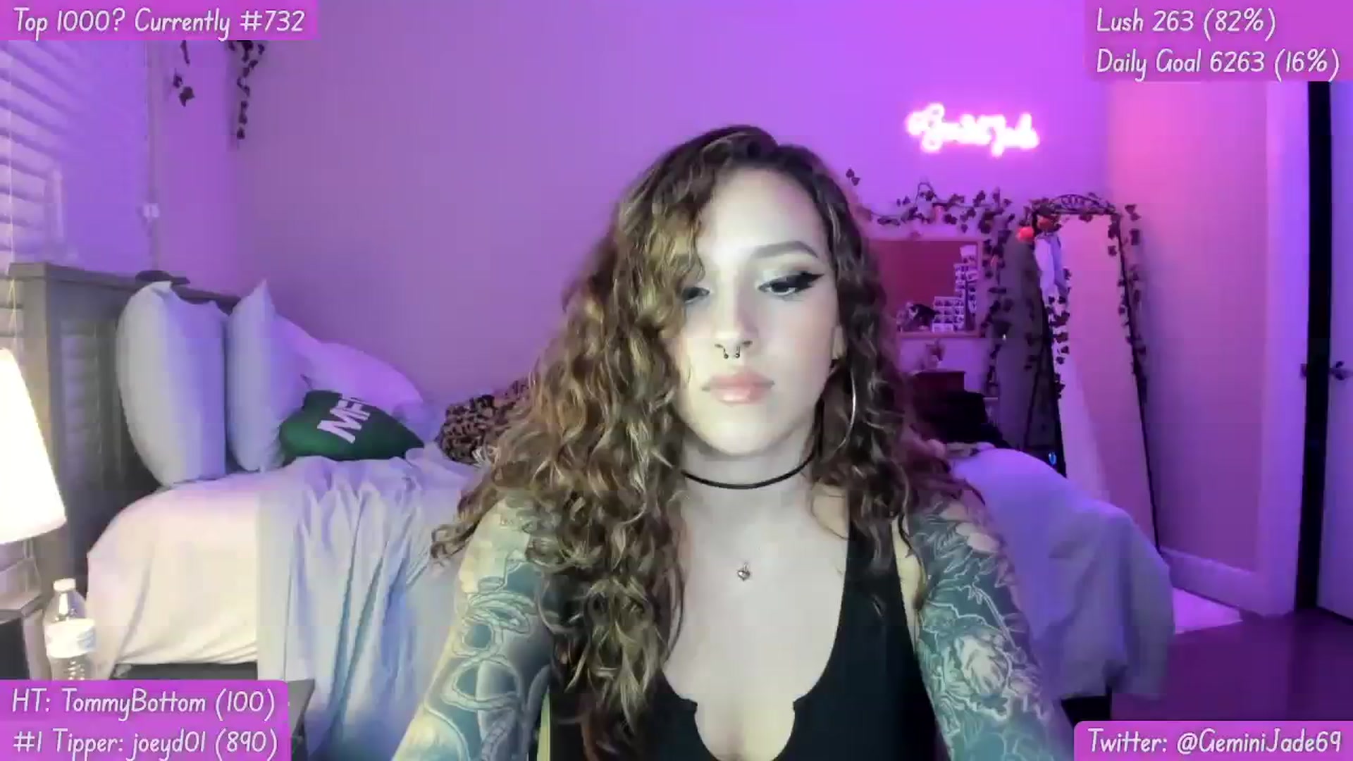 Gallery image thumbnail from GeminiJade69's myfreecams stream on, 08/03/2023, 04:54 image 1 of 20