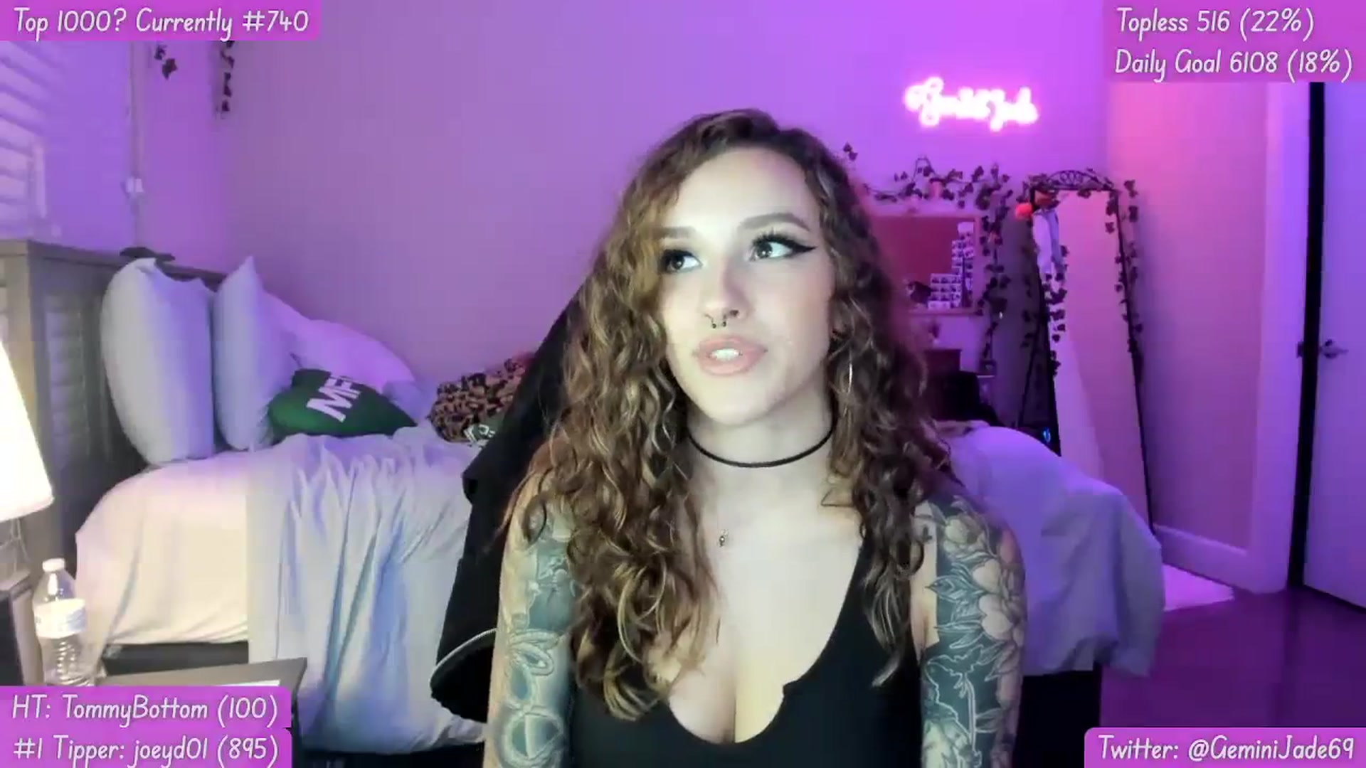 Gallery image thumbnail from GeminiJade69's myfreecams stream on, 08/03/2023, 06:56 image 4 of 20