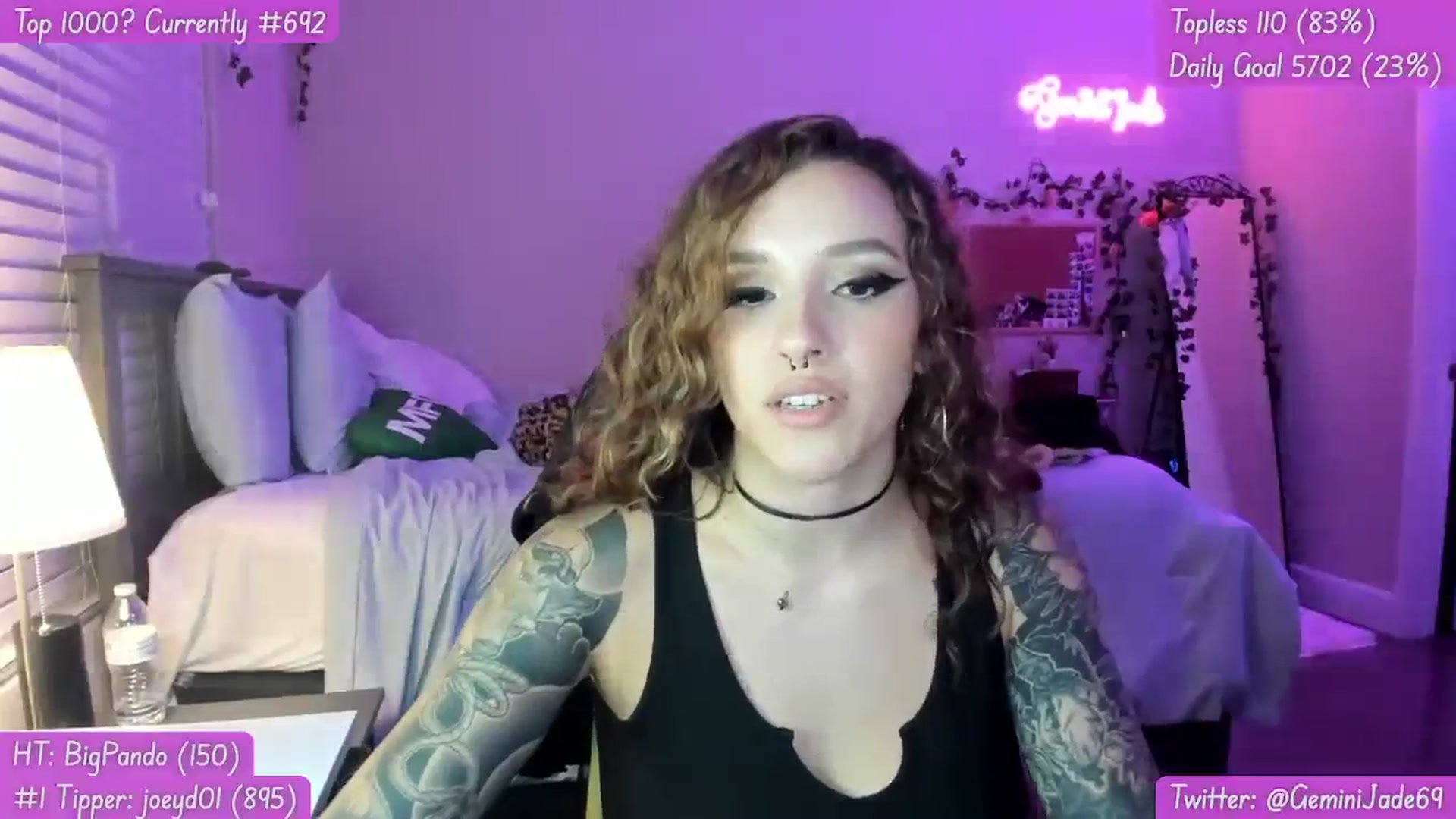Gallery image thumbnail from GeminiJade69's myfreecams stream on, 08/03/2023, 06:56 image 8 of 20