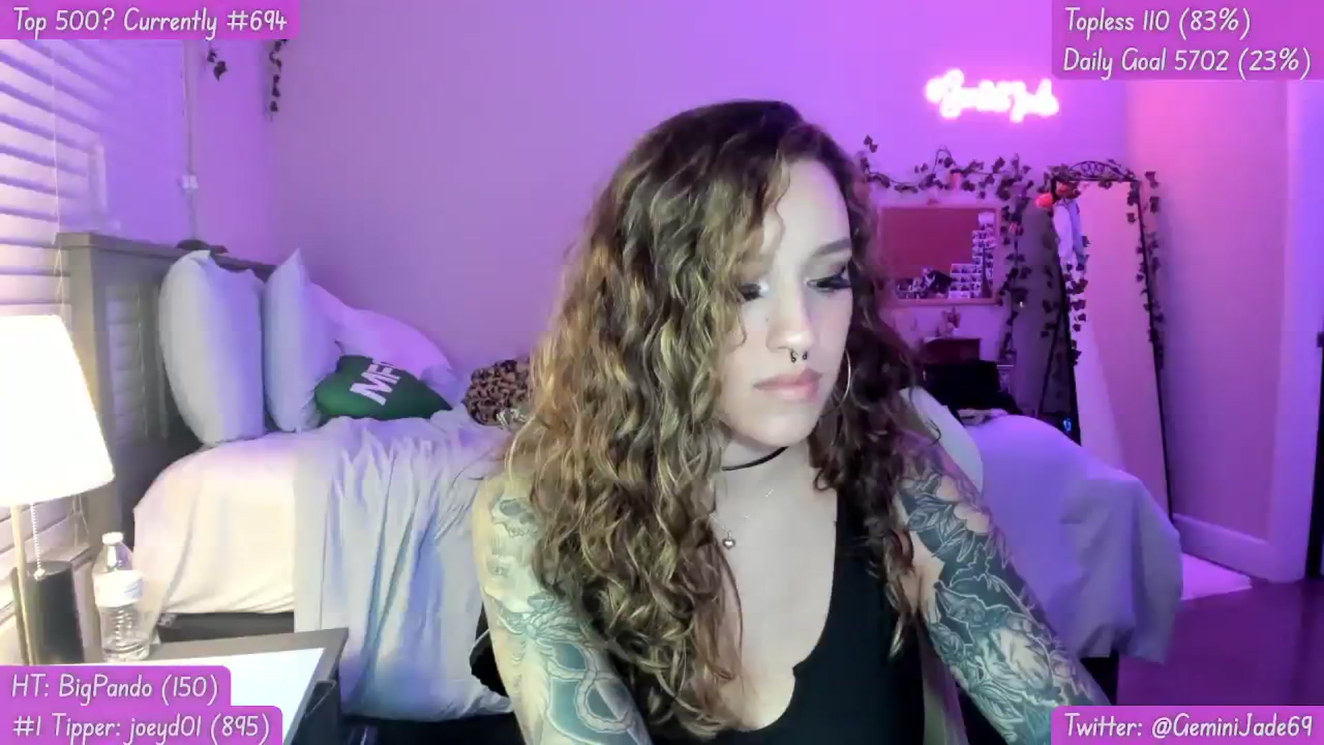 Gallery image thumbnail from GeminiJade69's myfreecams stream on, 08/03/2023, 06:56 image 9 of 20