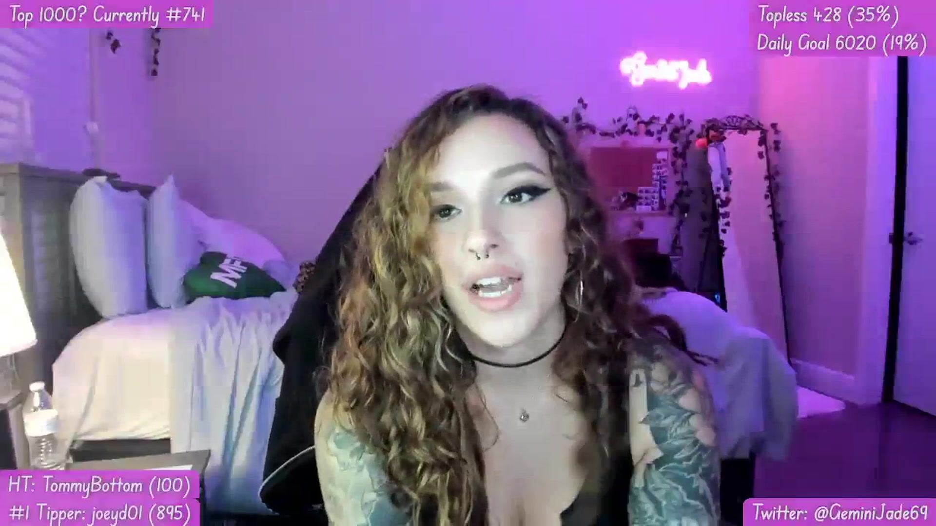 Gallery image thumbnail from GeminiJade69's myfreecams stream on, 08/03/2023, 06:56 image 5 of 20