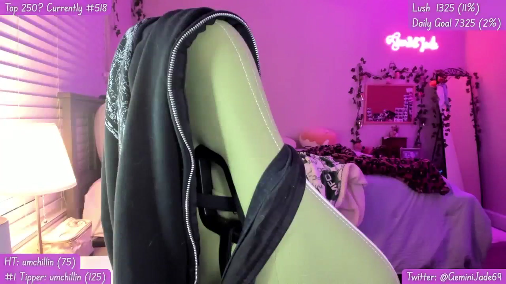 Gallery image thumbnail from GeminiJade69's myfreecams stream on, 08/07/2023, 03:51 image 20 of 20