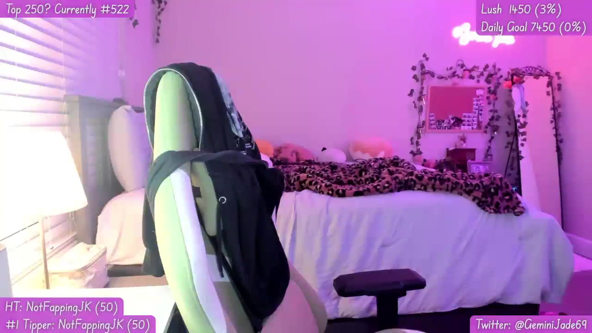 Gallery image thumbnail from GeminiJade69's myfreecams stream on, 08/07/2023, 03:51 image 6 of 20