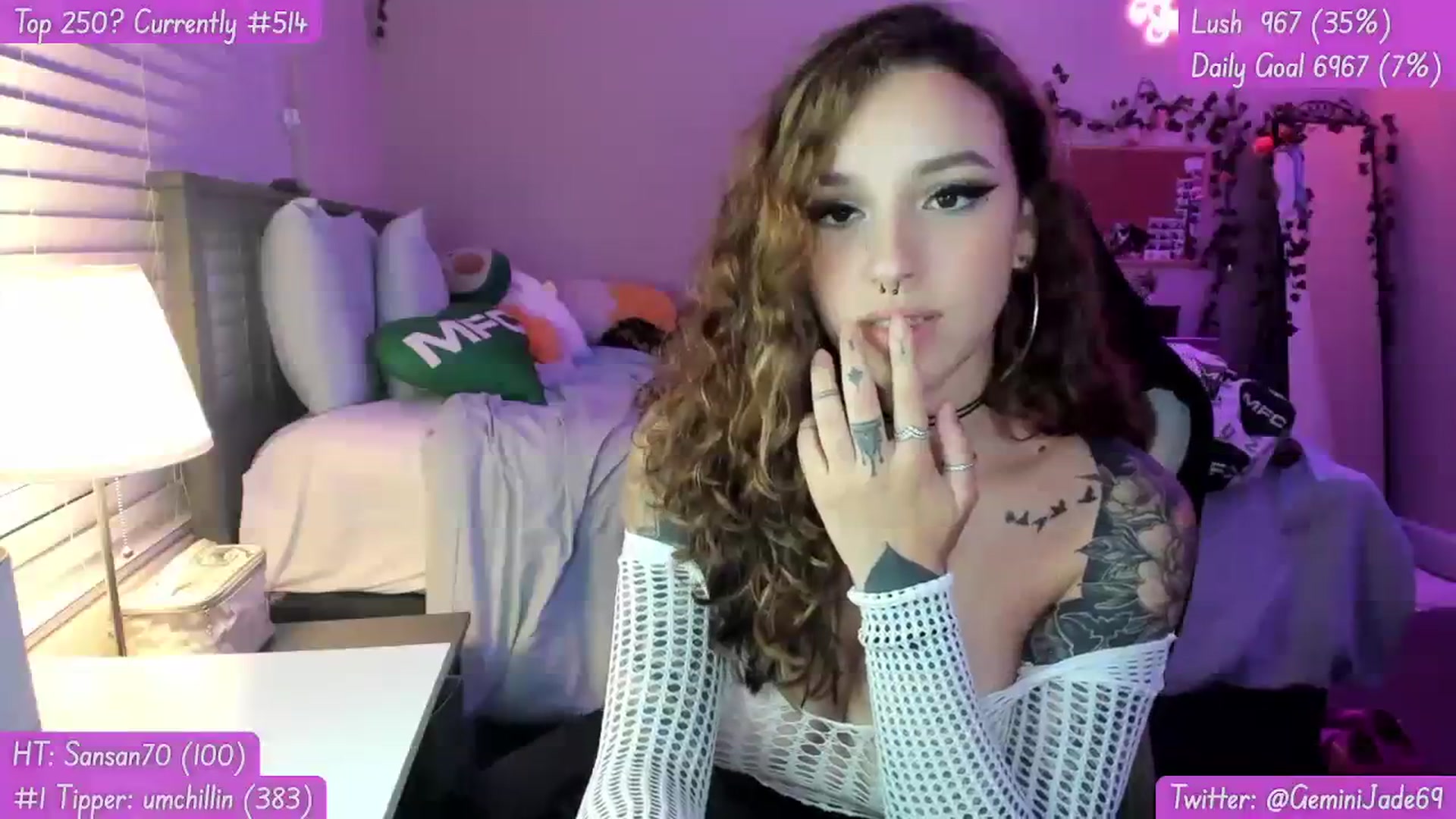 Gallery image thumbnail from GeminiJade69's myfreecams stream on, 08/07/2023, 04:22 image 9 of 20