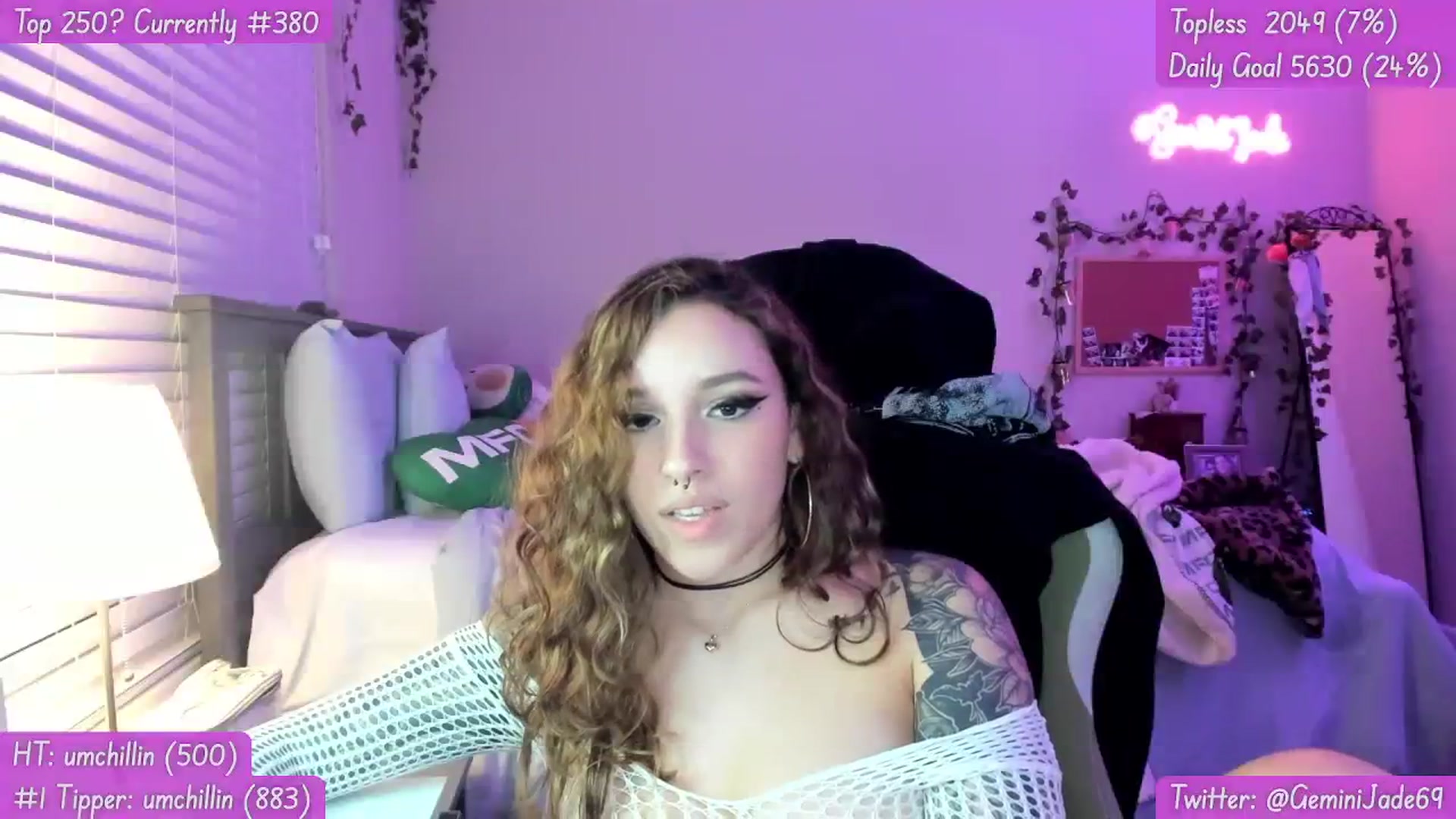 Gallery image thumbnail from GeminiJade69's myfreecams stream on, 08/07/2023, 06:41 image 18 of 20