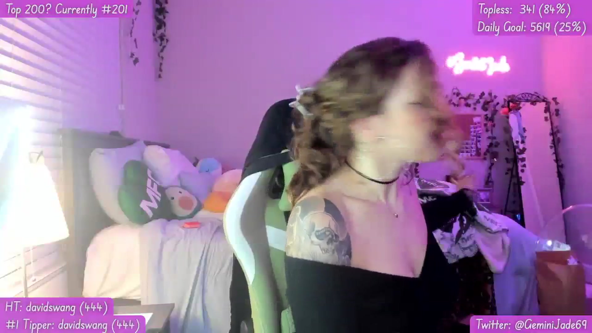 Gallery image thumbnail from GeminiJade69's myfreecams stream on, 08/11/2023, 07:31 image 18 of 20