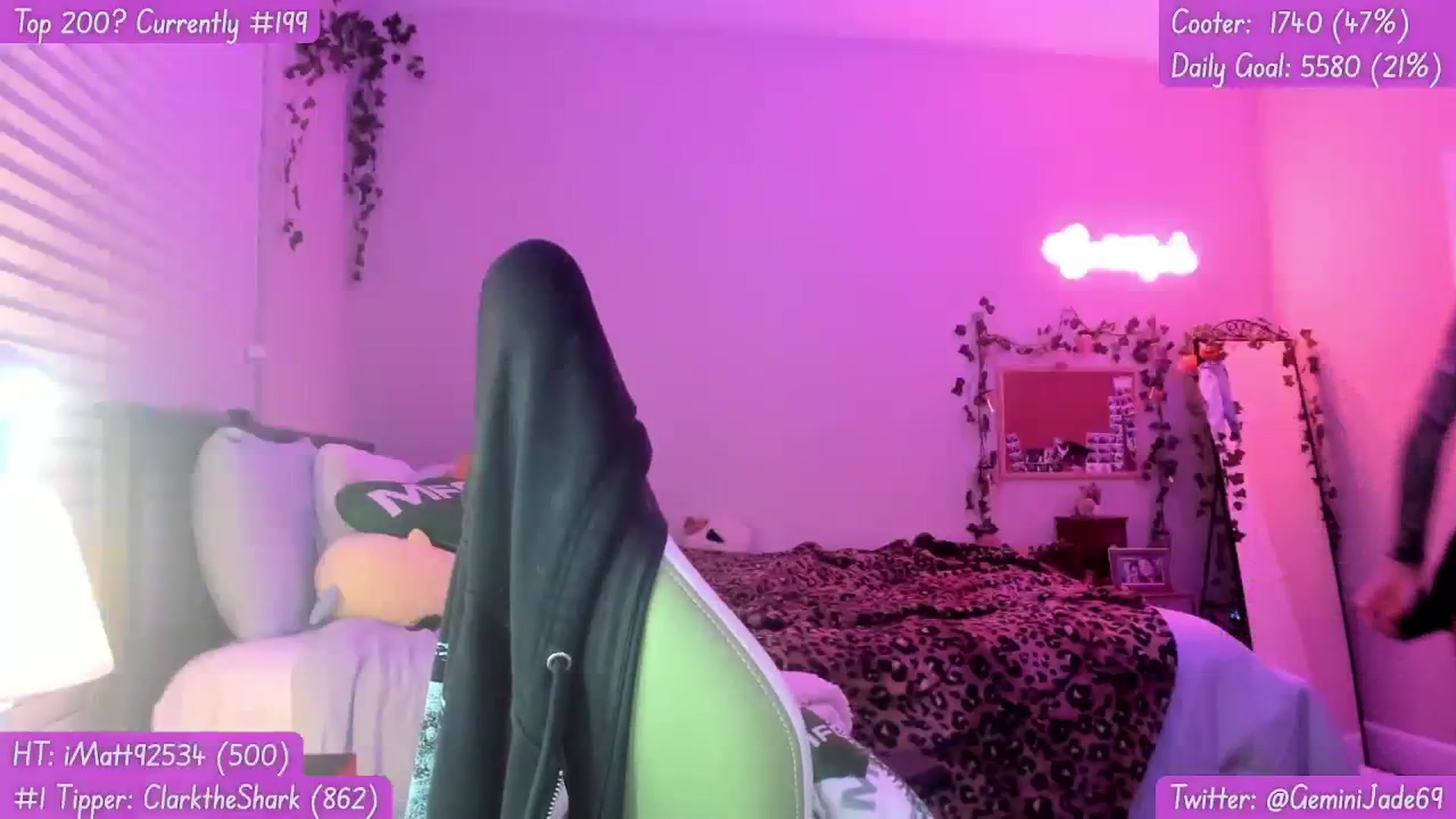 Gallery image thumbnail from GeminiJade69's myfreecams stream on, 08/12/2023, 07:08 image 17 of 20