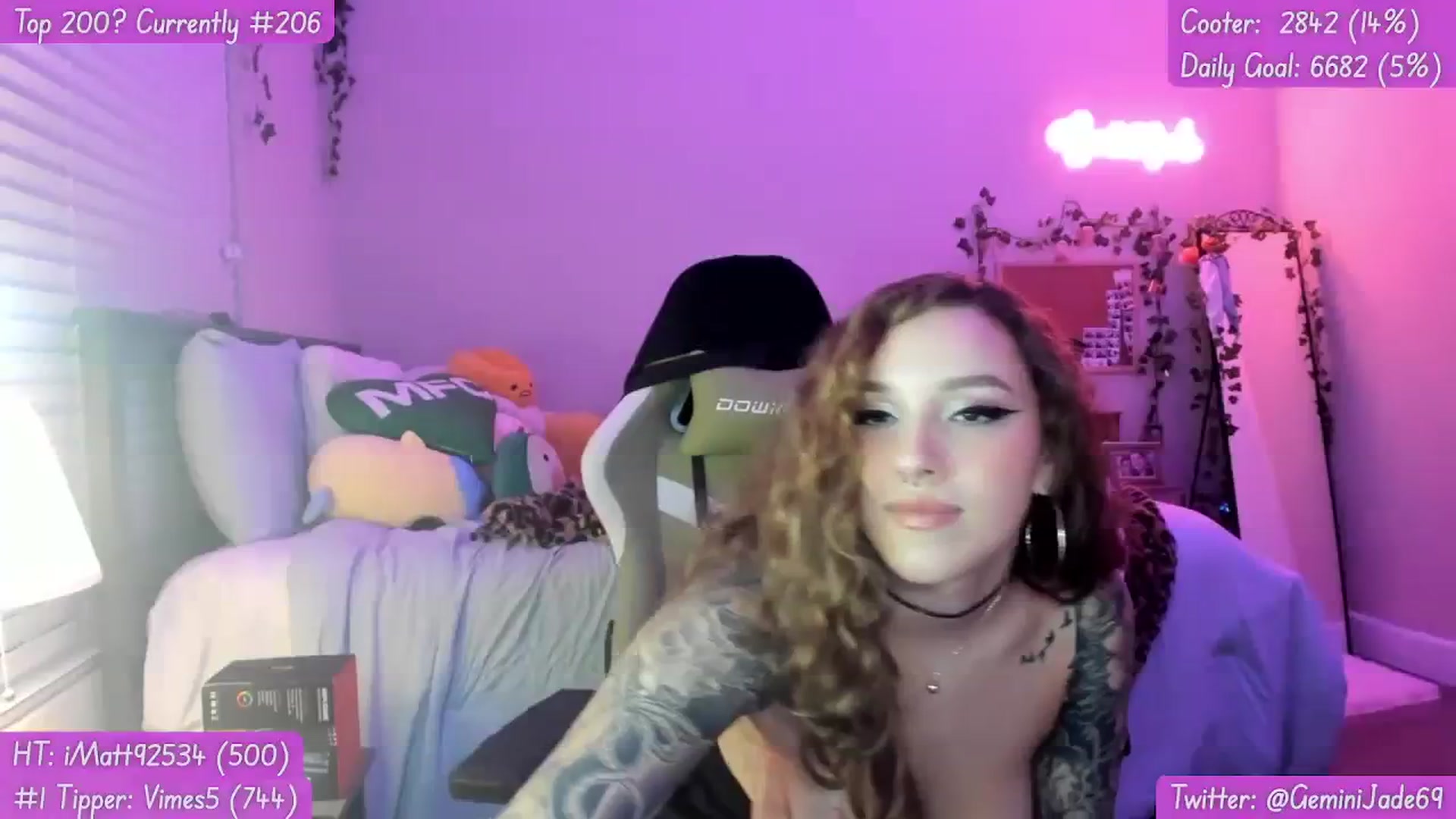 Gallery image thumbnail from GeminiJade69's myfreecams stream on, 08/12/2023, 07:08 image 2 of 20