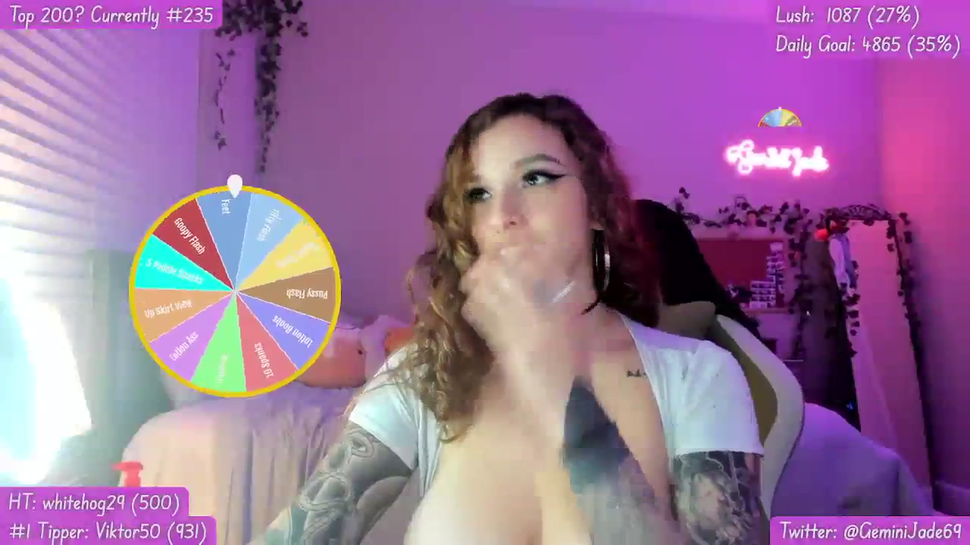 Gallery image thumbnail from GeminiJade69's myfreecams stream on, 08/14/2023, 06:45 image 5 of 20