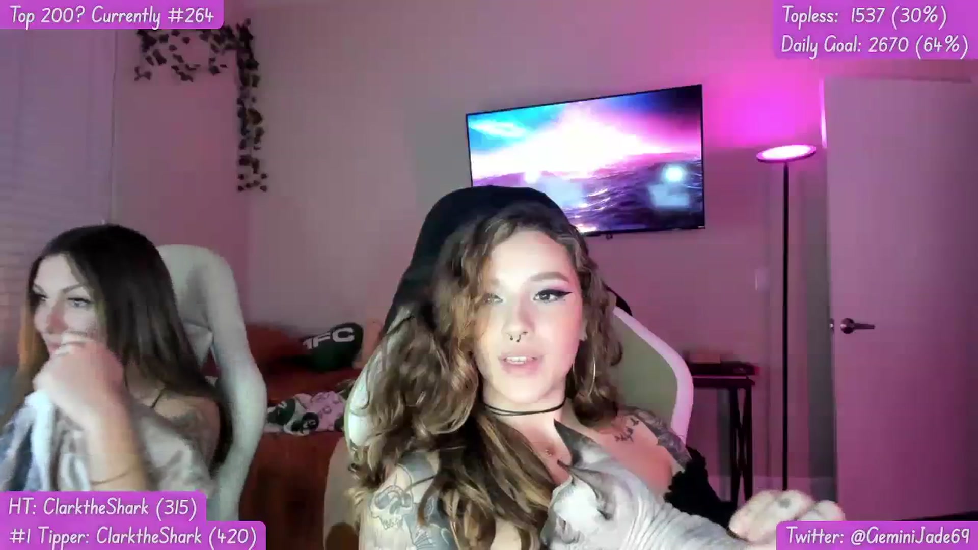 Gallery image thumbnail from GeminiJade69's myfreecams stream on, 08/16/2023, 07:03 image 13 of 20