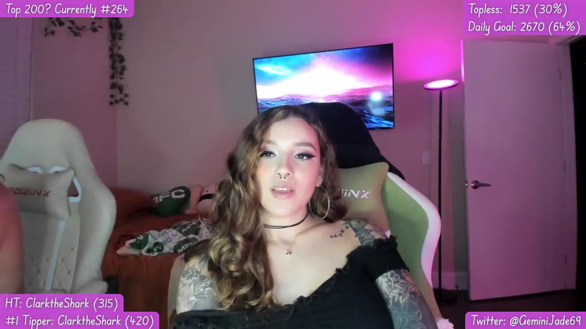 Gallery image thumbnail from GeminiJade69's myfreecams stream on, 08/16/2023, 07:03 image 6 of 20