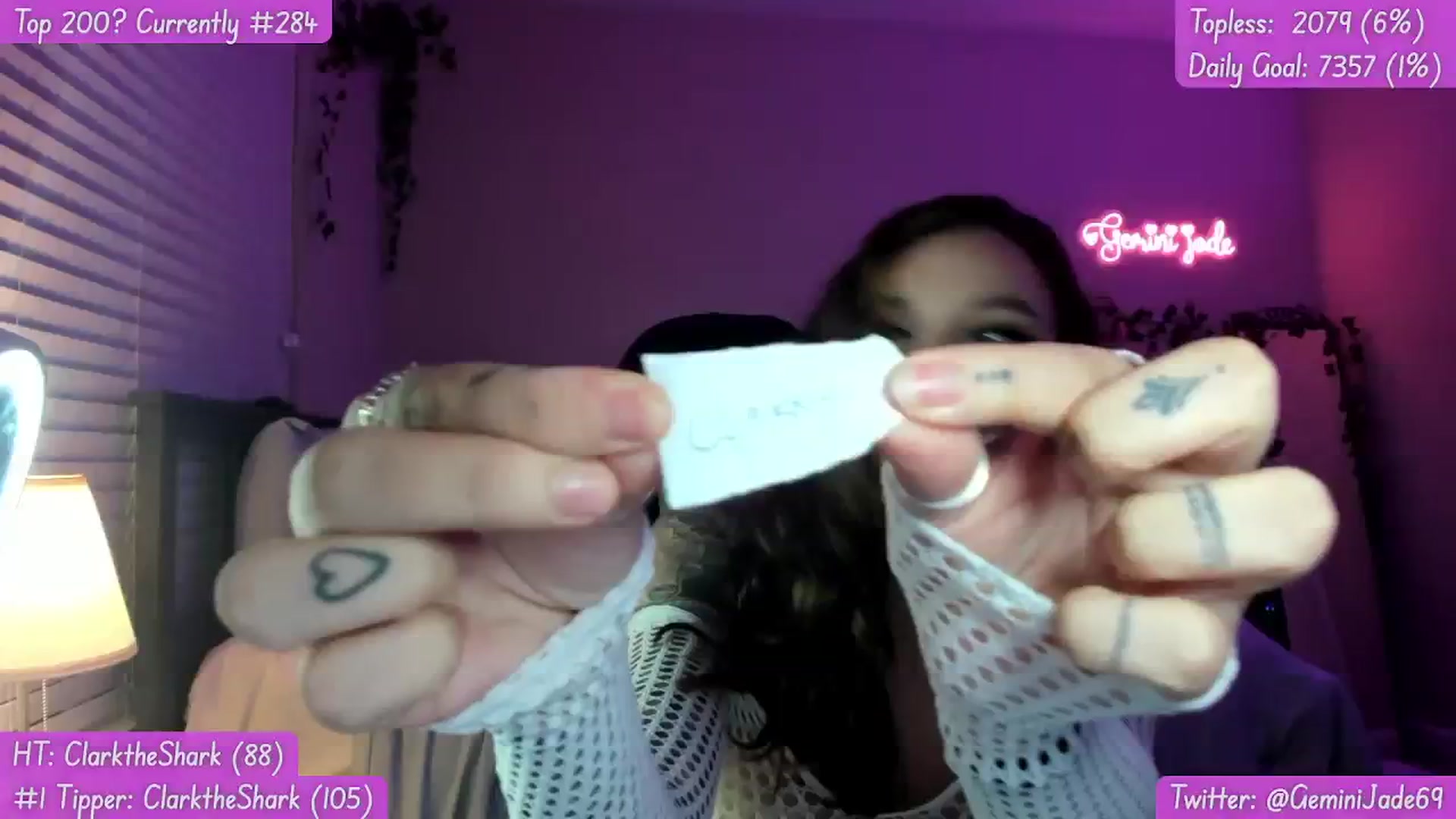 Gallery image thumbnail from GeminiJade69's myfreecams stream on, 08/17/2023, 05:47 image 4 of 20