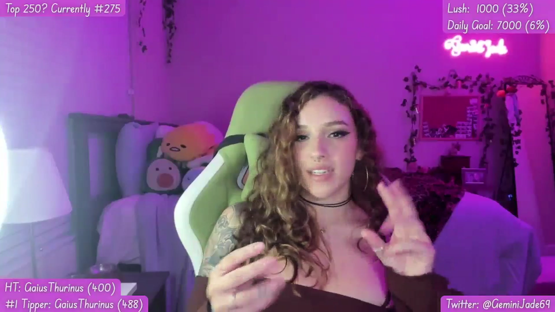 Gallery image thumbnail from GeminiJade69's myfreecams stream on, 08/20/2023, 07:03 image 10 of 20