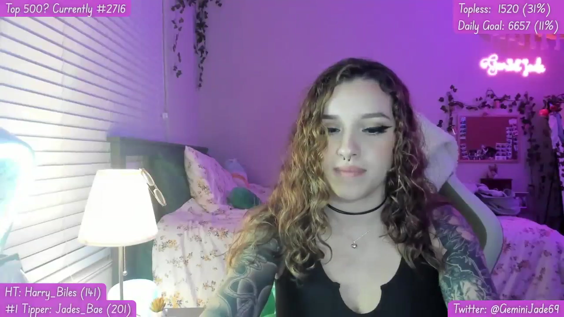 Gallery image thumbnail from GeminiJade69's myfreecams stream on, 09/15/2023, 05:52 image 4 of 20