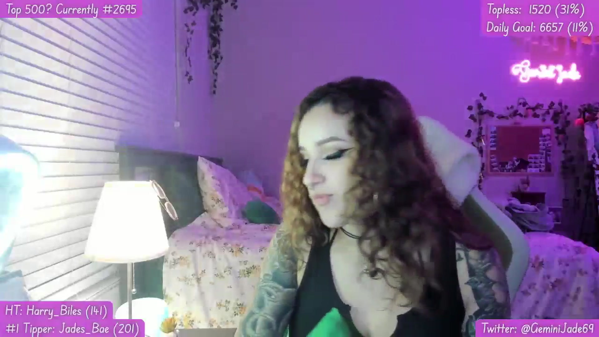 Gallery image thumbnail from GeminiJade69's myfreecams stream on, 09/15/2023, 05:52 image 5 of 20