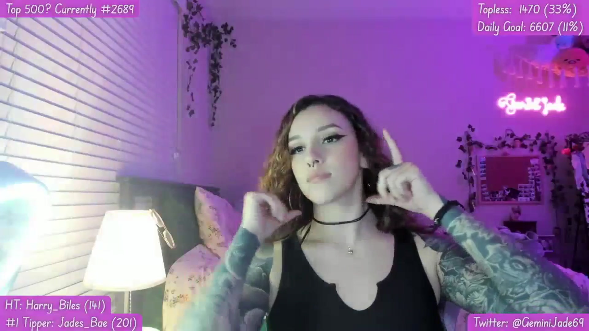 Gallery image thumbnail from GeminiJade69's myfreecams stream on, 09/15/2023, 05:52 image 11 of 20
