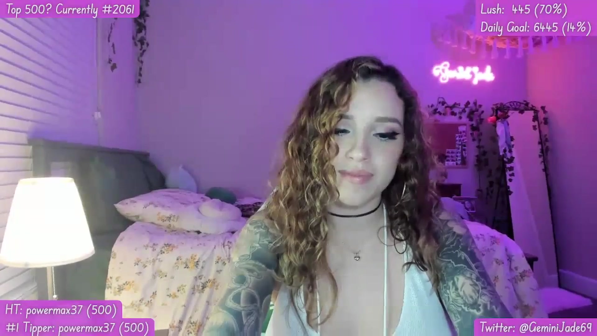 Gallery image thumbnail from GeminiJade69's myfreecams stream on, 09/16/2023, 05:50 image 2 of 20