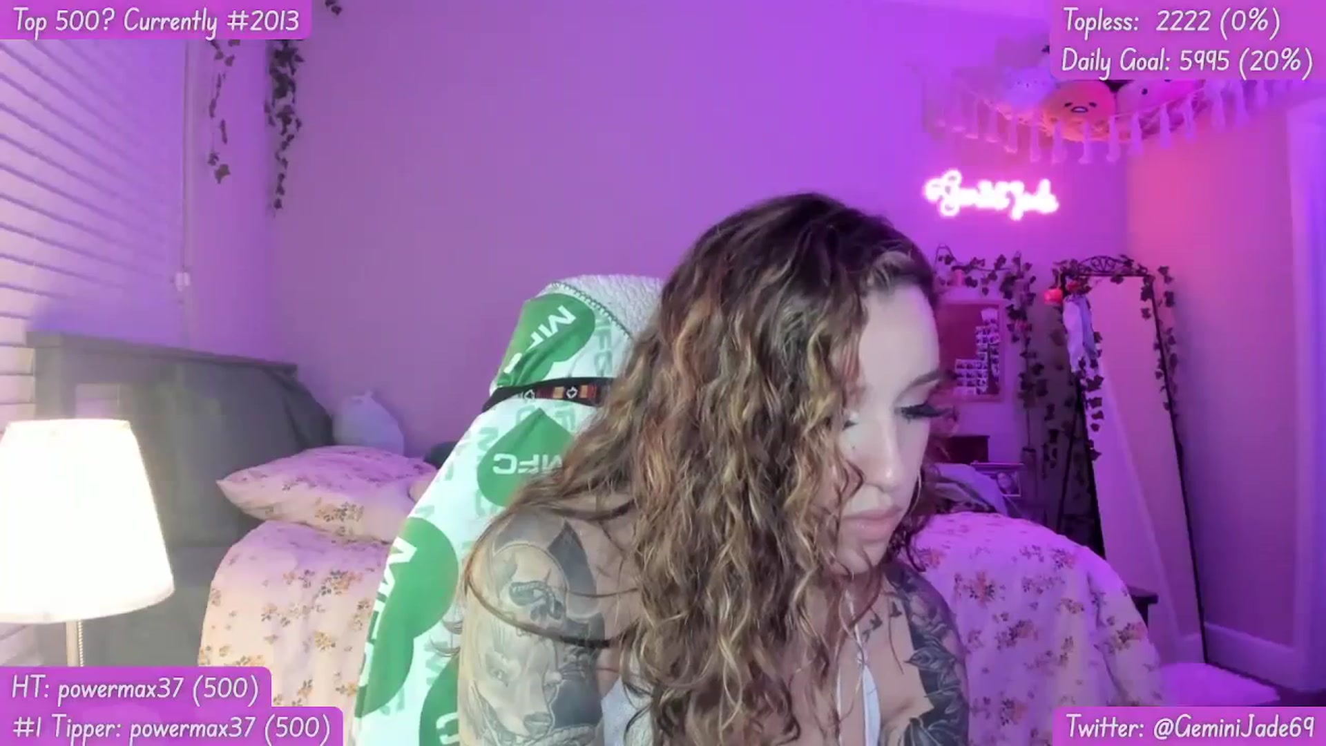 Gallery image thumbnail from GeminiJade69's myfreecams stream on, 09/16/2023, 05:50 image 18 of 20