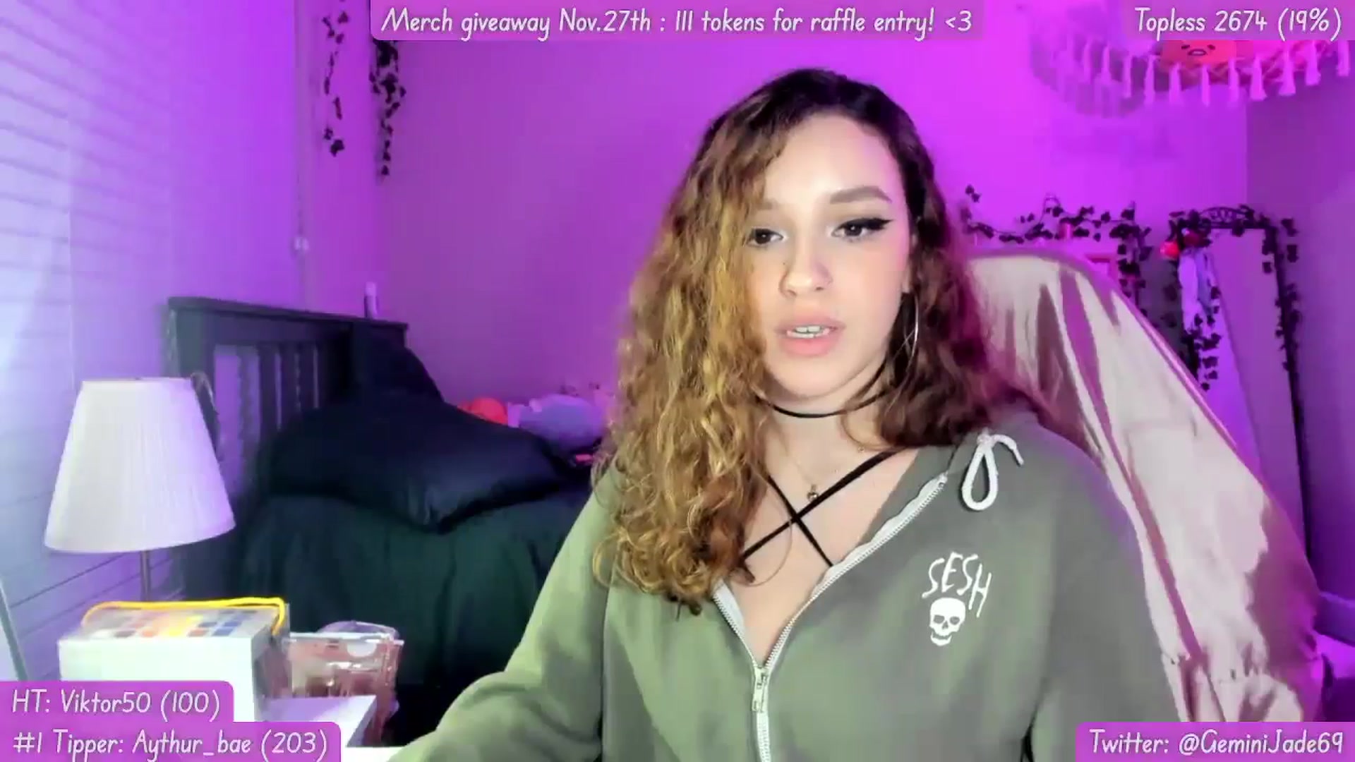 Gallery image thumbnail from GeminiJade69's myfreecams stream on, 10/26/2023, 06:54 image 17 of 20