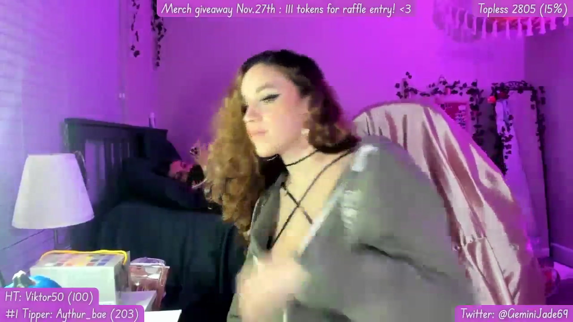 Gallery image thumbnail from GeminiJade69's myfreecams stream on, 10/26/2023, 06:54 image 6 of 20