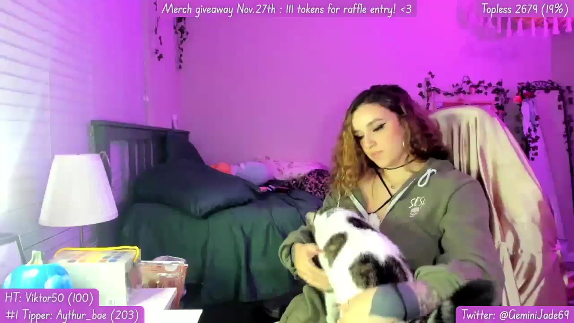 Gallery image thumbnail from GeminiJade69's myfreecams stream on, 10/26/2023, 06:54 image 14 of 20