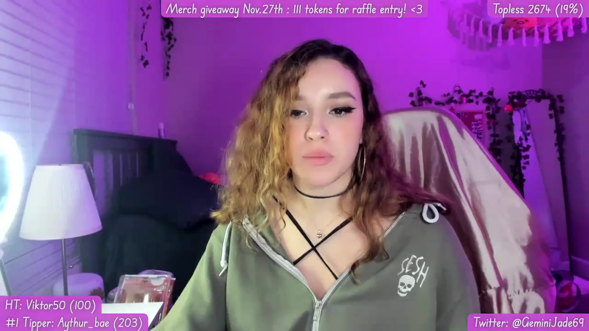 Gallery image thumbnail from GeminiJade69's myfreecams stream on, 10/26/2023, 06:54 image 18 of 20