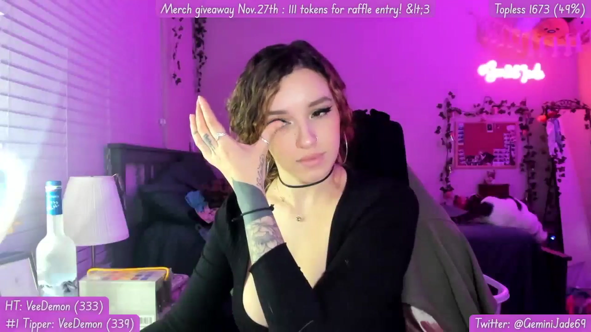 Gallery image thumbnail from GeminiJade69's myfreecams stream on, 10/27/2023, 07:54 image 11 of 20