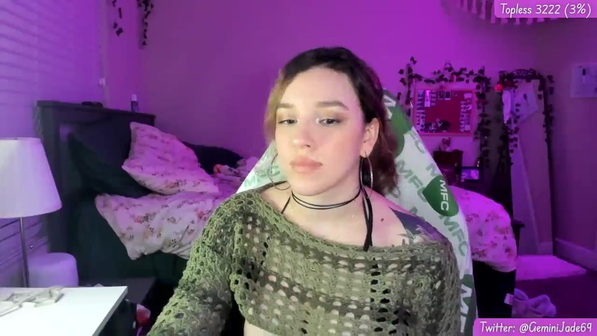 Gallery image thumbnail from GeminiJade69's myfreecams stream on, 12/31/2023, 09:13 image 5 of 20