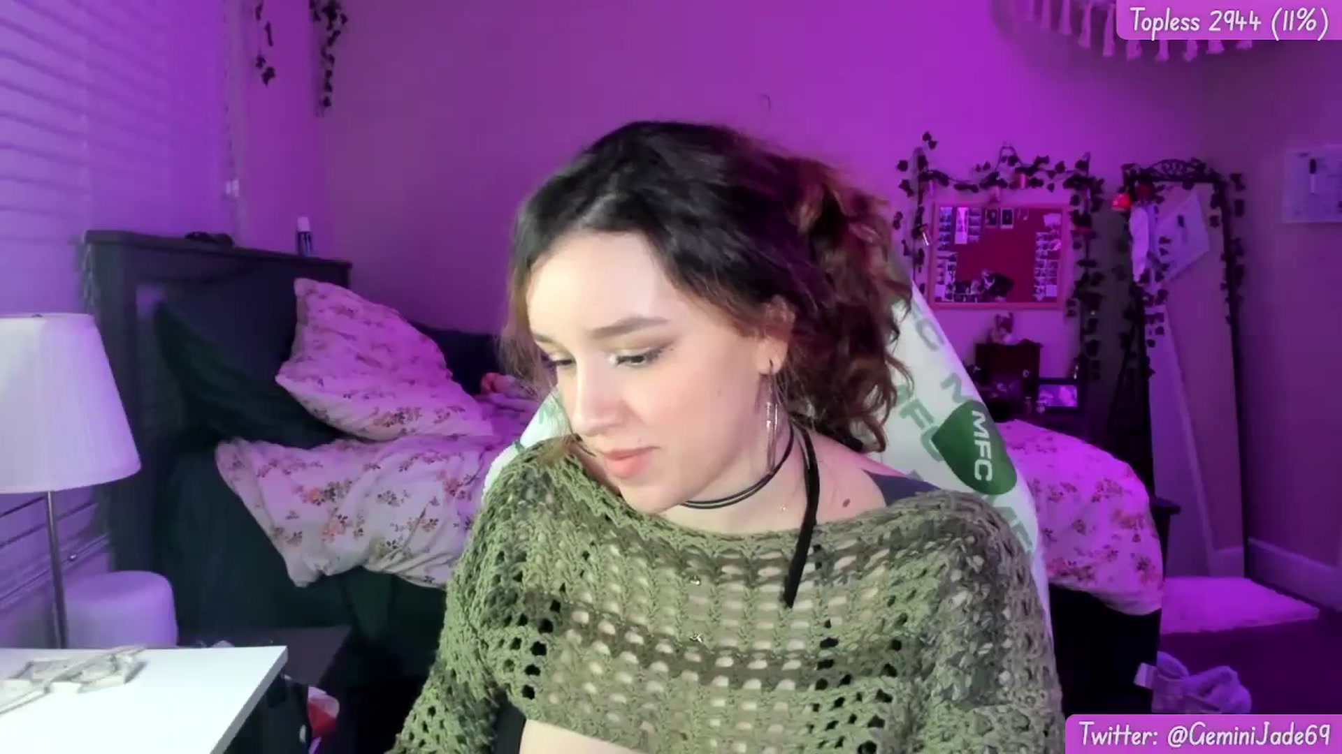 Gallery image thumbnail from GeminiJade69's myfreecams stream on, 12/31/2023, 09:13 image 16 of 20