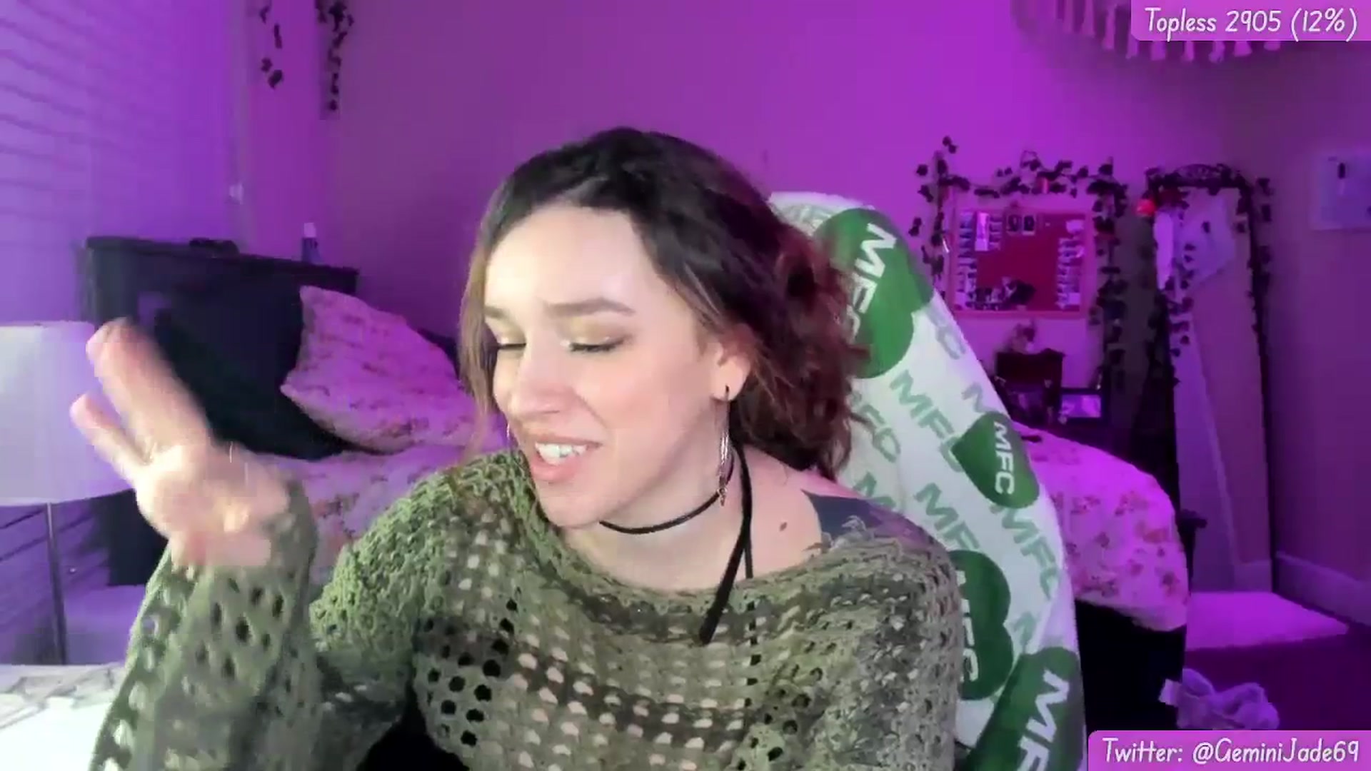 Gallery image thumbnail from GeminiJade69's myfreecams stream on, 12/31/2023, 09:13 image 20 of 20