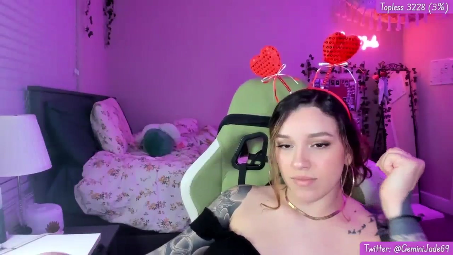 Gallery image thumbnail from GeminiJade69's myfreecams stream on, 02/09/2024, 07:30 image 9 of 20