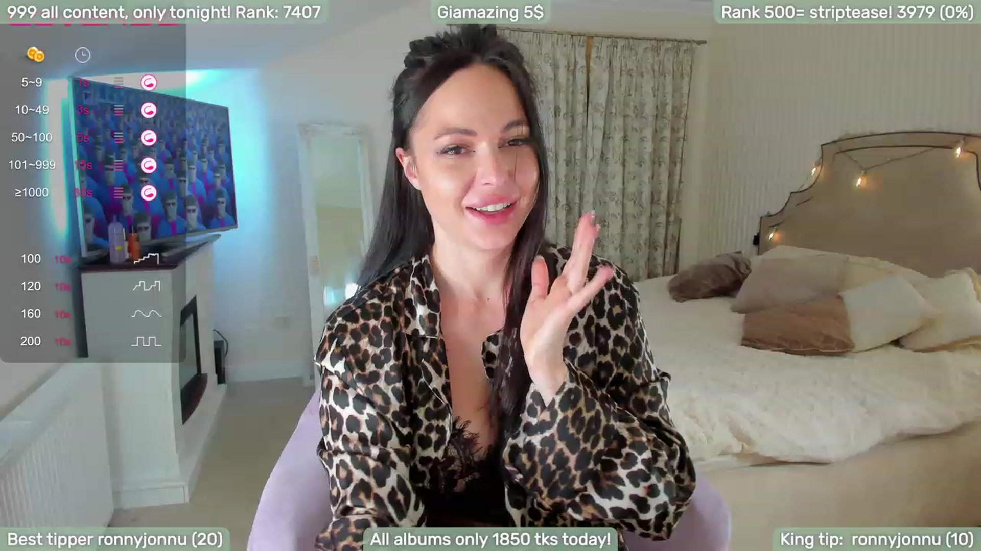 Gallery image thumbnail from GiaMazing's myfreecams stream on, 01/05/2023, 24:07 image 3 of 20