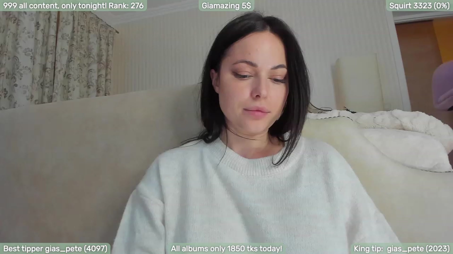 Gallery image thumbnail from GiaMazing's myfreecams stream on, 01/05/2023, 02:32 image 15 of 20