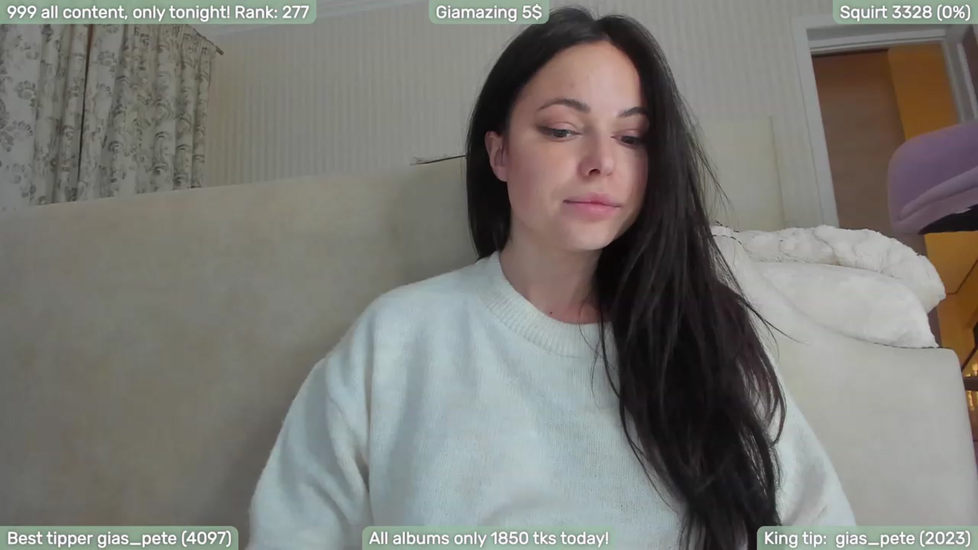 Gallery image thumbnail from GiaMazing's myfreecams stream on, 01/05/2023, 02:32 image 13 of 20