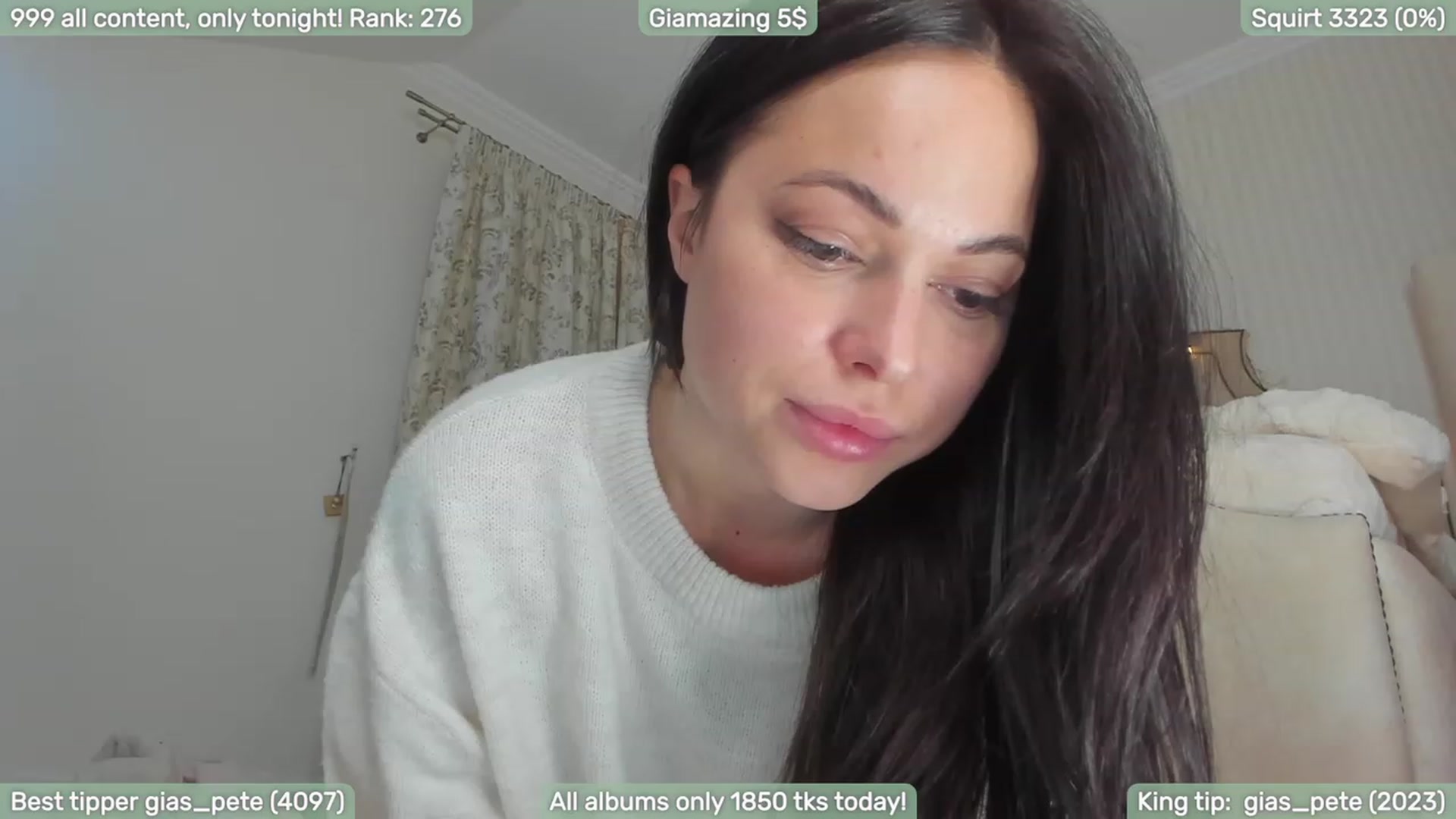 Gallery image thumbnail from GiaMazing's myfreecams stream on, 01/05/2023, 02:32 image 20 of 20