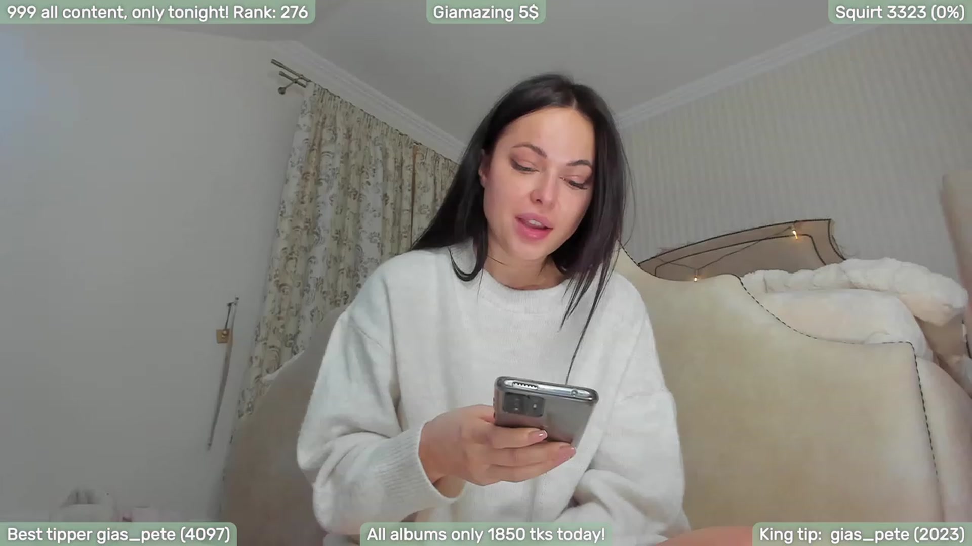 Gallery image thumbnail from GiaMazing's myfreecams stream on, 01/05/2023, 02:32 image 16 of 20