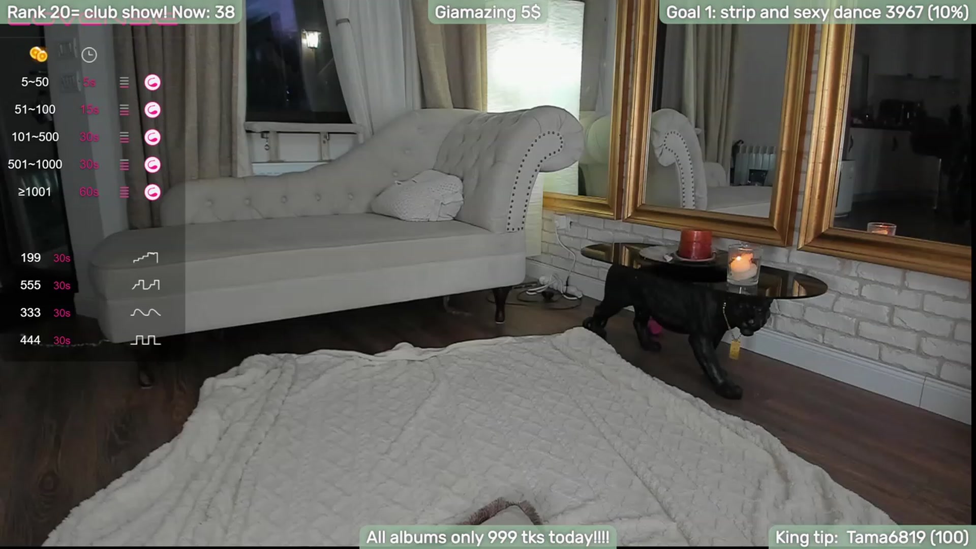 Gallery image thumbnail from GiaMazing's myfreecams stream on, 02/03/2023, 22:07 image 8 of 20