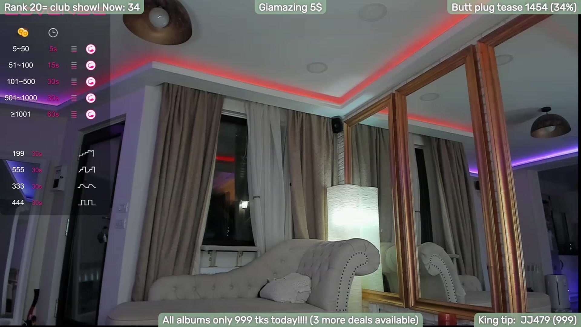 Gallery image thumbnail from GiaMazing's myfreecams stream on, 02/04/2023, 24:06 image 7 of 20