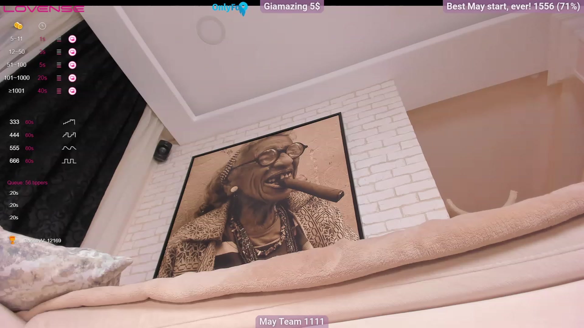 Gallery image thumbnail from GiaMazing's myfreecams stream on, 05/05/2023, 24:44 image 12 of 20