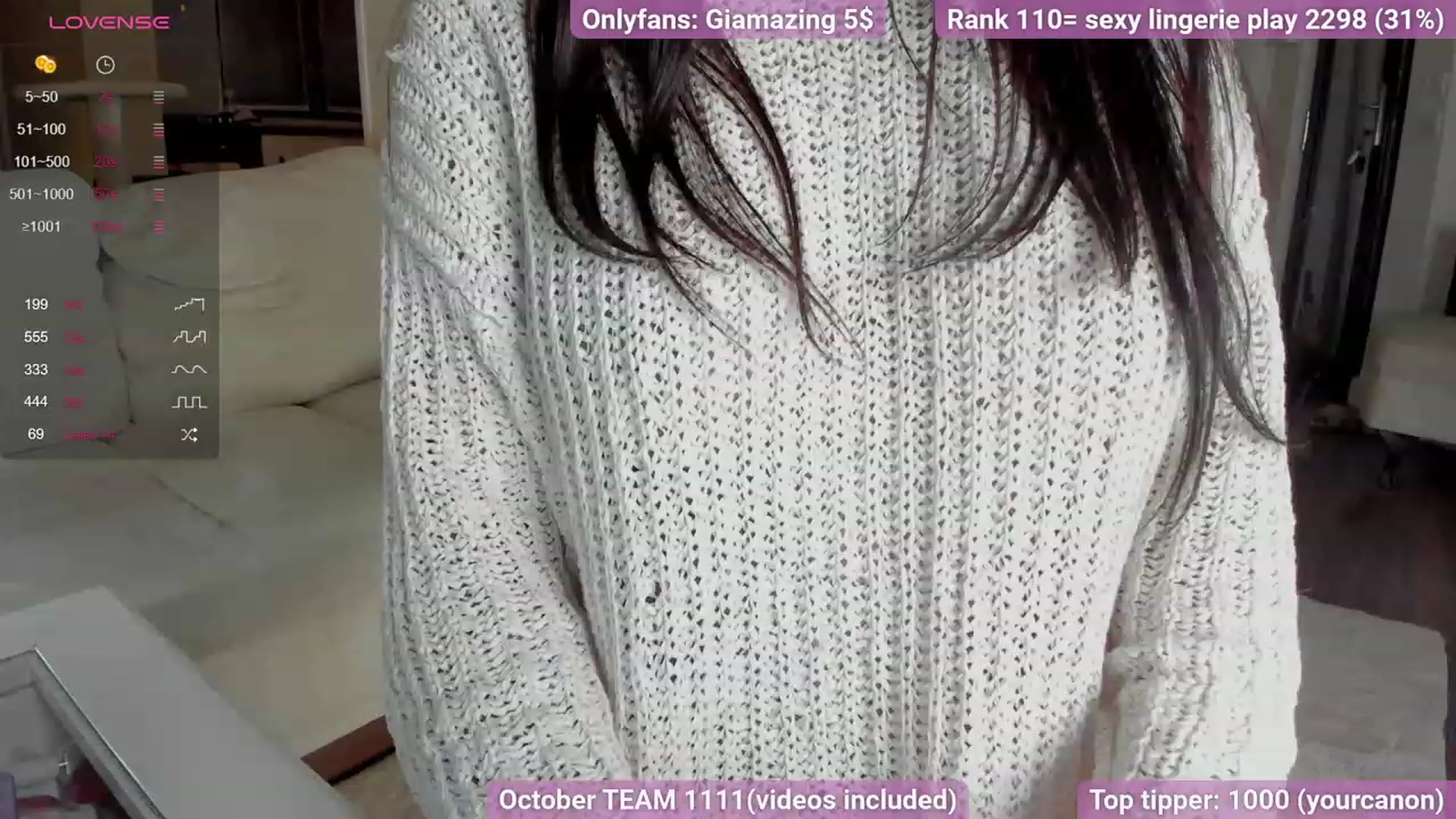 Gallery image thumbnail from GiaMazing's myfreecams stream on, 10/05/2023, 20:58 image 10 of 20