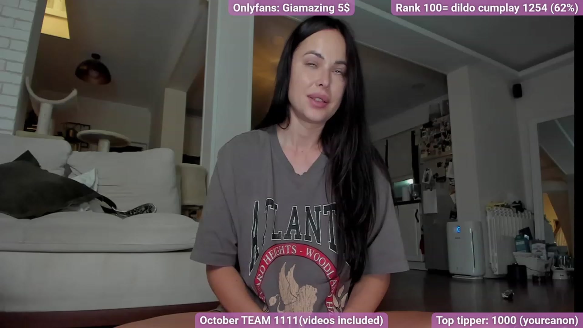 Gallery image thumbnail from GiaMazing's myfreecams stream on, 10/06/2023, 24:26 image 19 of 20