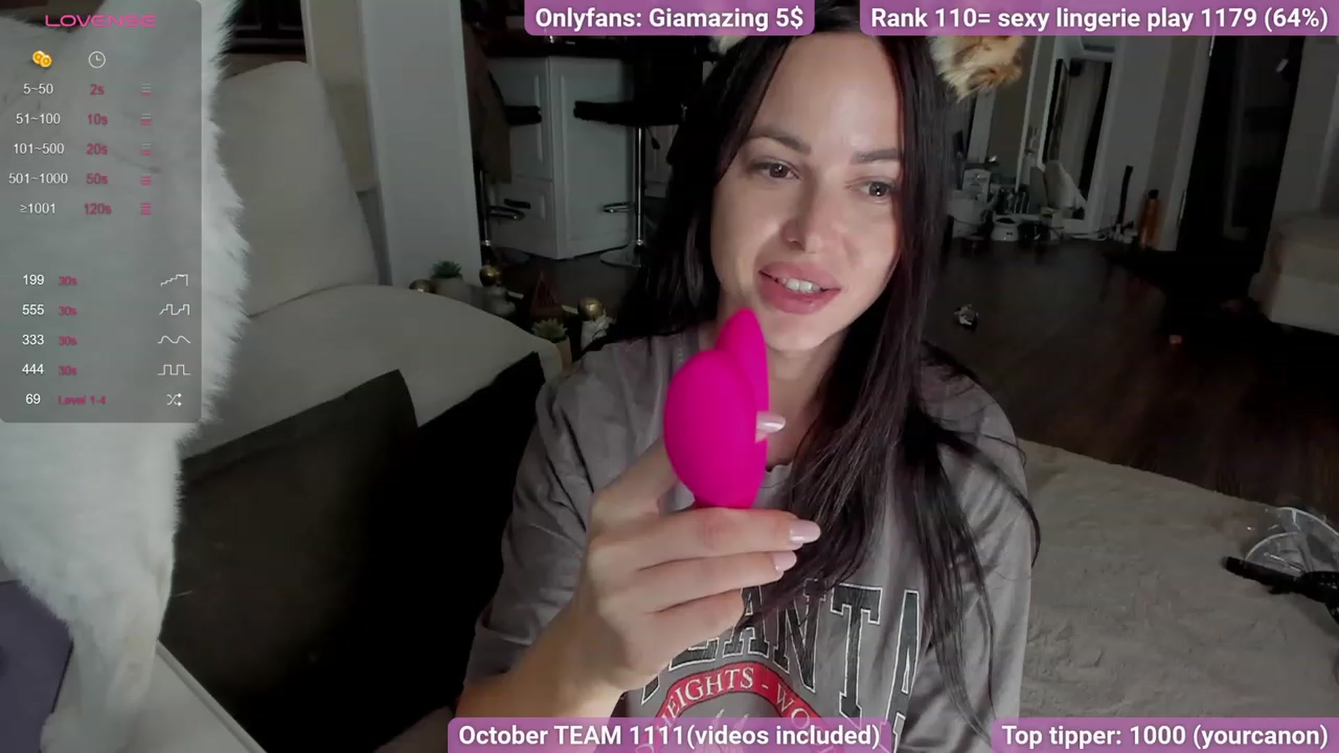 Gallery image thumbnail from GiaMazing's myfreecams stream on, 10/06/2023, 24:26 image 8 of 20