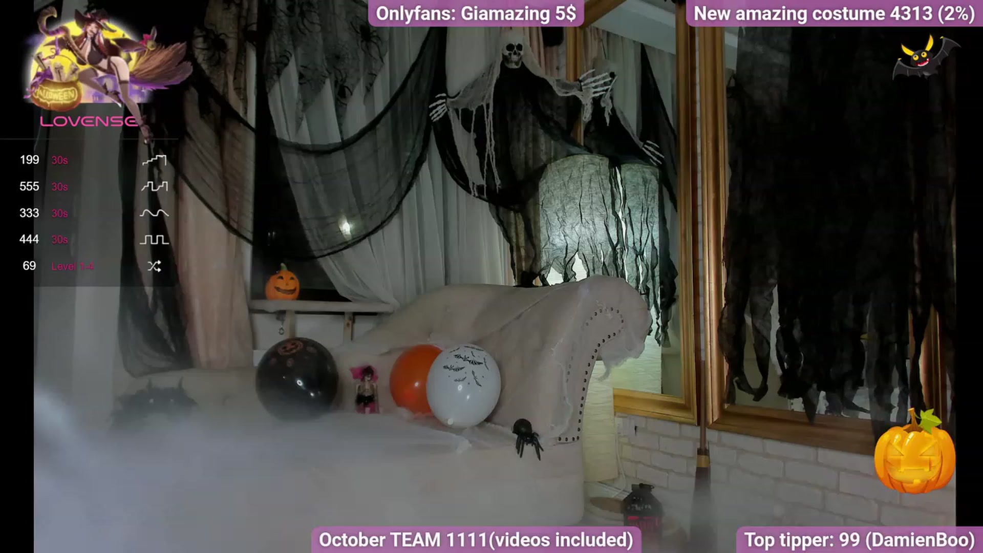 Gallery image thumbnail from GiaMazing's myfreecams stream on, 10/31/2023, 22:41 image 13 of 20