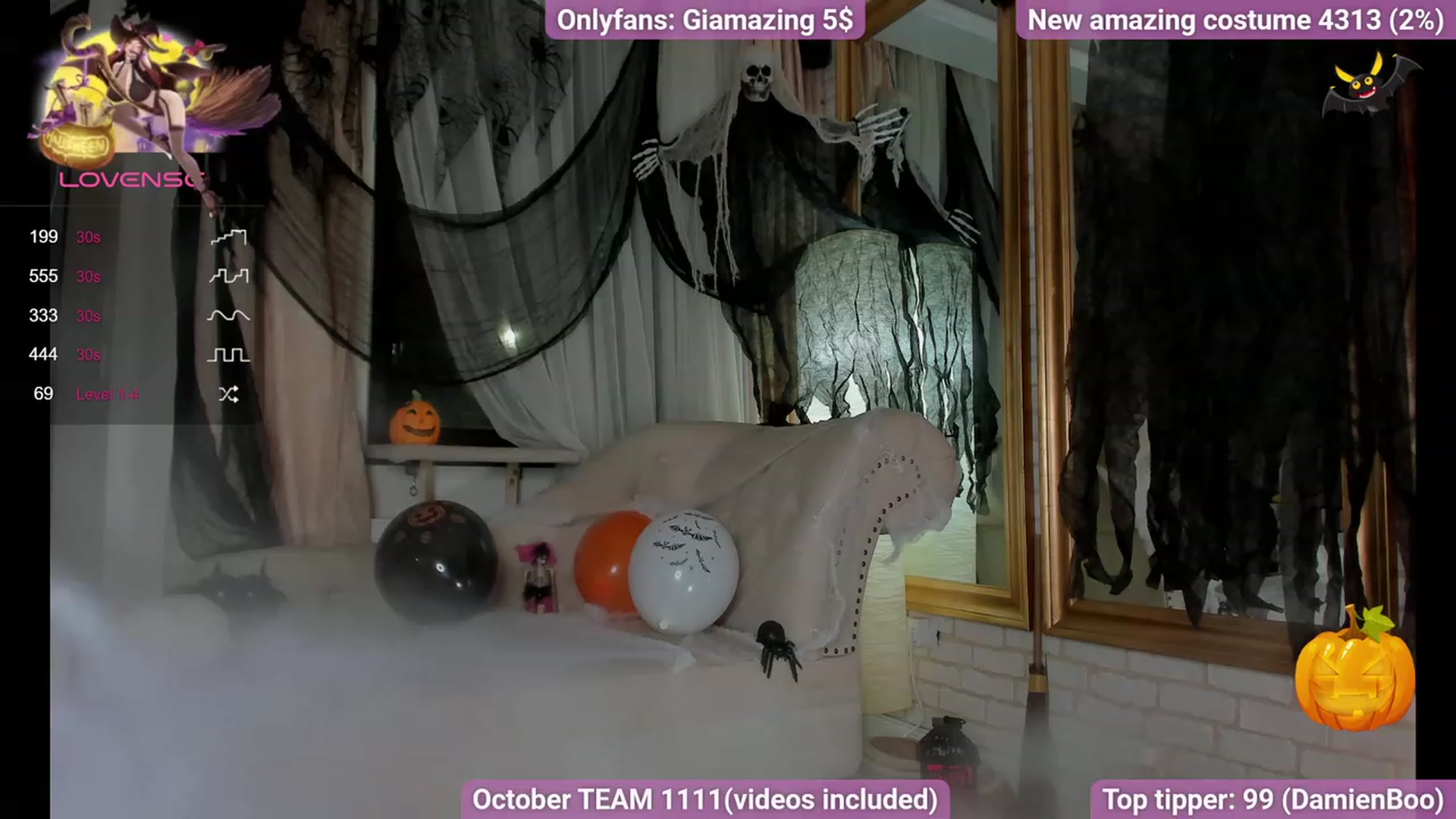 Gallery image thumbnail from GiaMazing's myfreecams stream on, 10/31/2023, 22:41 image 10 of 20