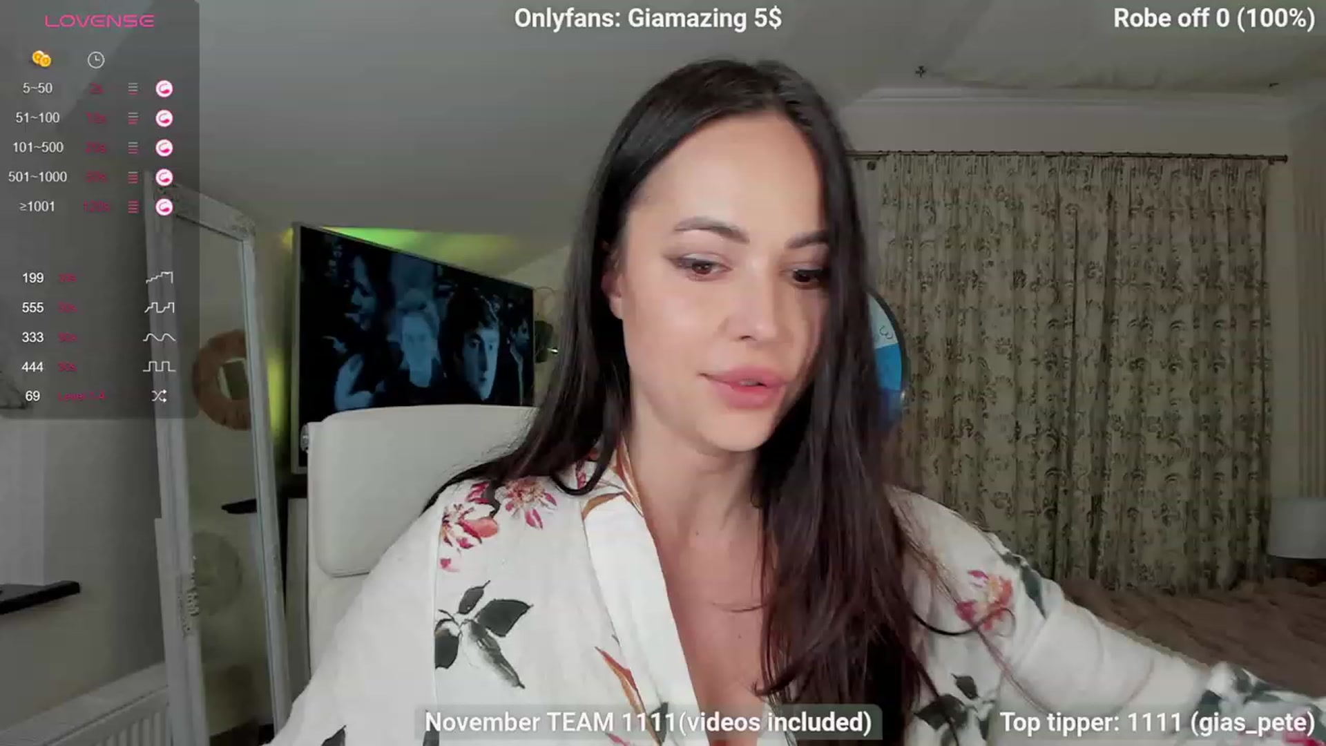 Gallery image thumbnail from GiaMazing's myfreecams stream on, 11/22/2023, 01:05 image 2 of 20