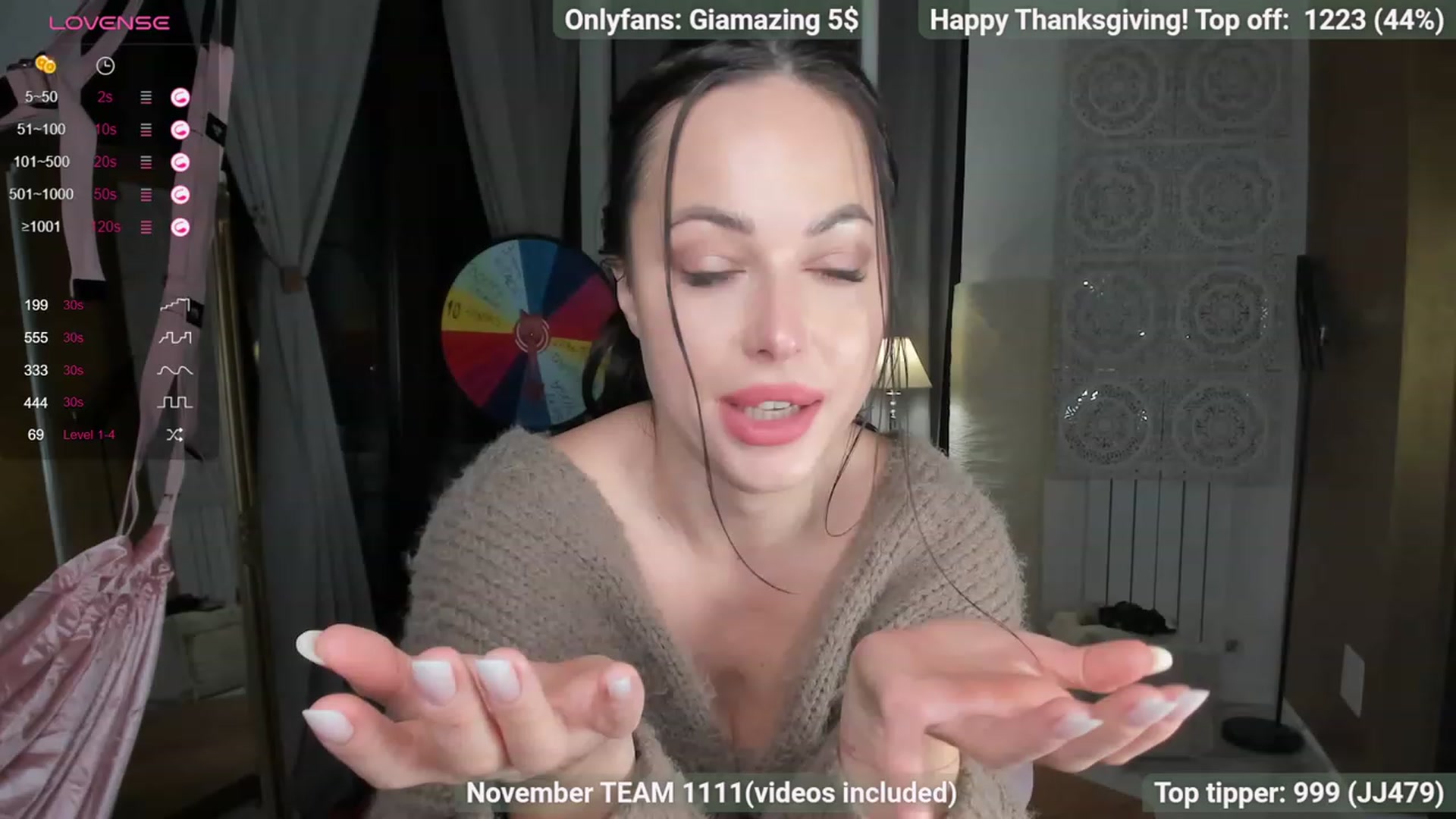 Gallery image thumbnail from GiaMazing's myfreecams stream on, 11/23/2023, 23:47 image 5 of 20